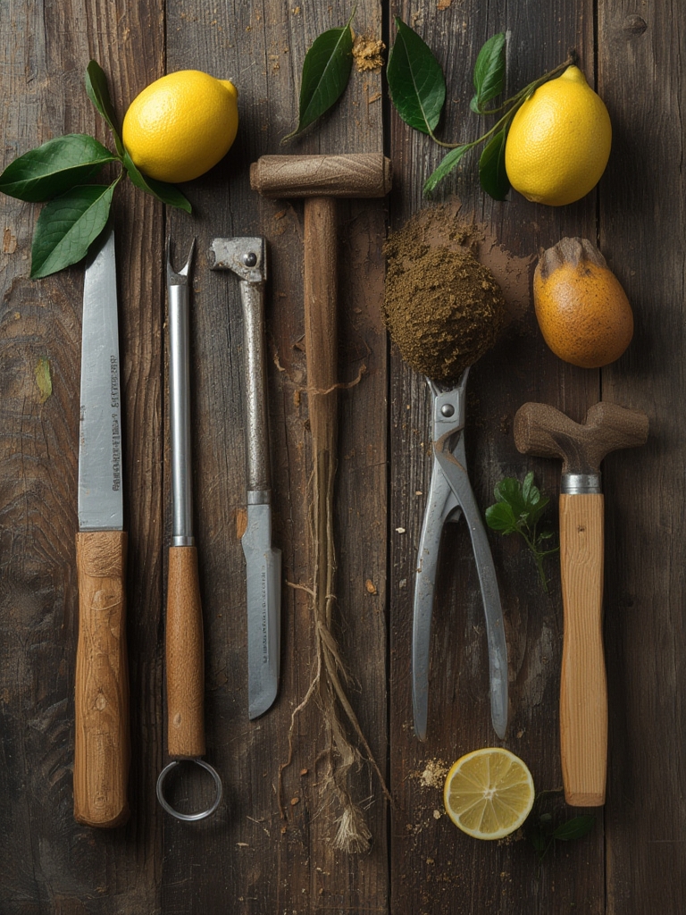 Meyer Lemon Tree in Container