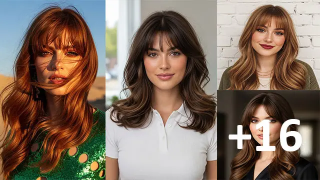 16 Gorgeous Long Hair With Bangs Ideas for Any Occasion