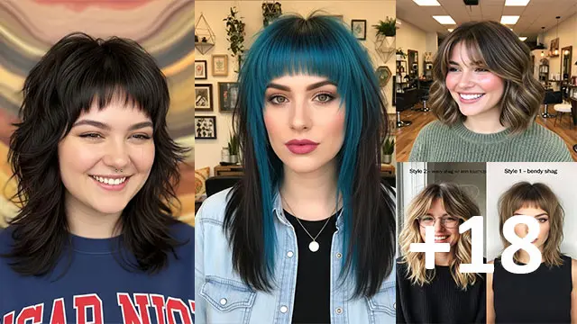 18 Cute Bangs Ideas for Round Face You'll Love This Year