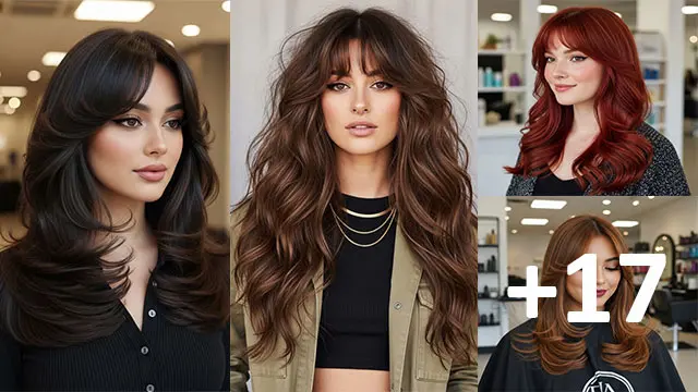 17 Fresh Wispy Bangs for Long Hair Trends You'll Love