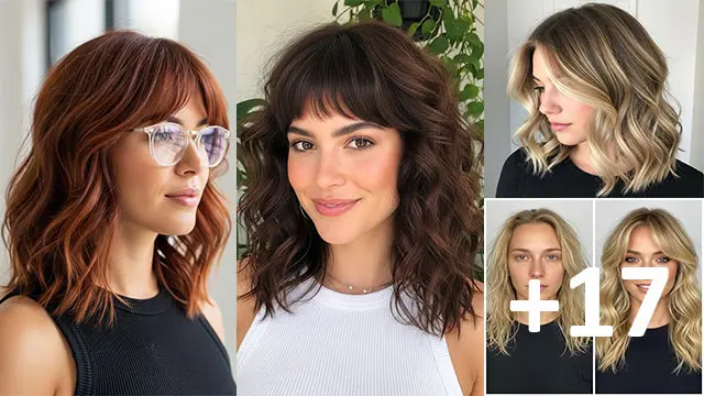 17 Medium Wavy Hairstyle Ideas that Boost Everyday Style