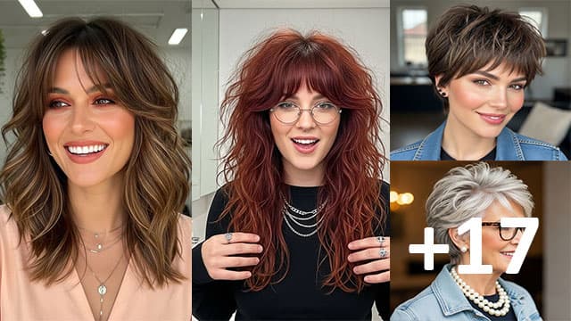 18 Shaggy Haircuts with Bangs That Instantly Boost Style