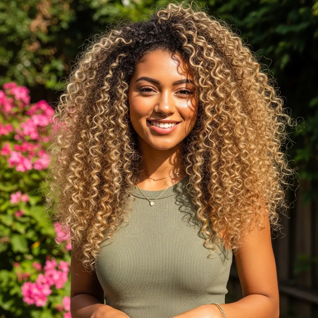 #10 Long Layered Haircut for Highlighted Curls