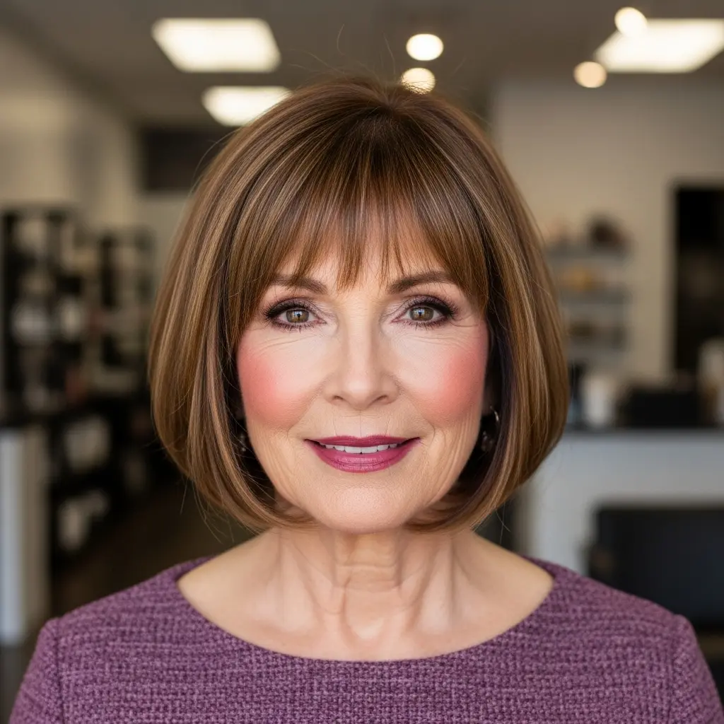 #18 Short and Sassy with Bangs