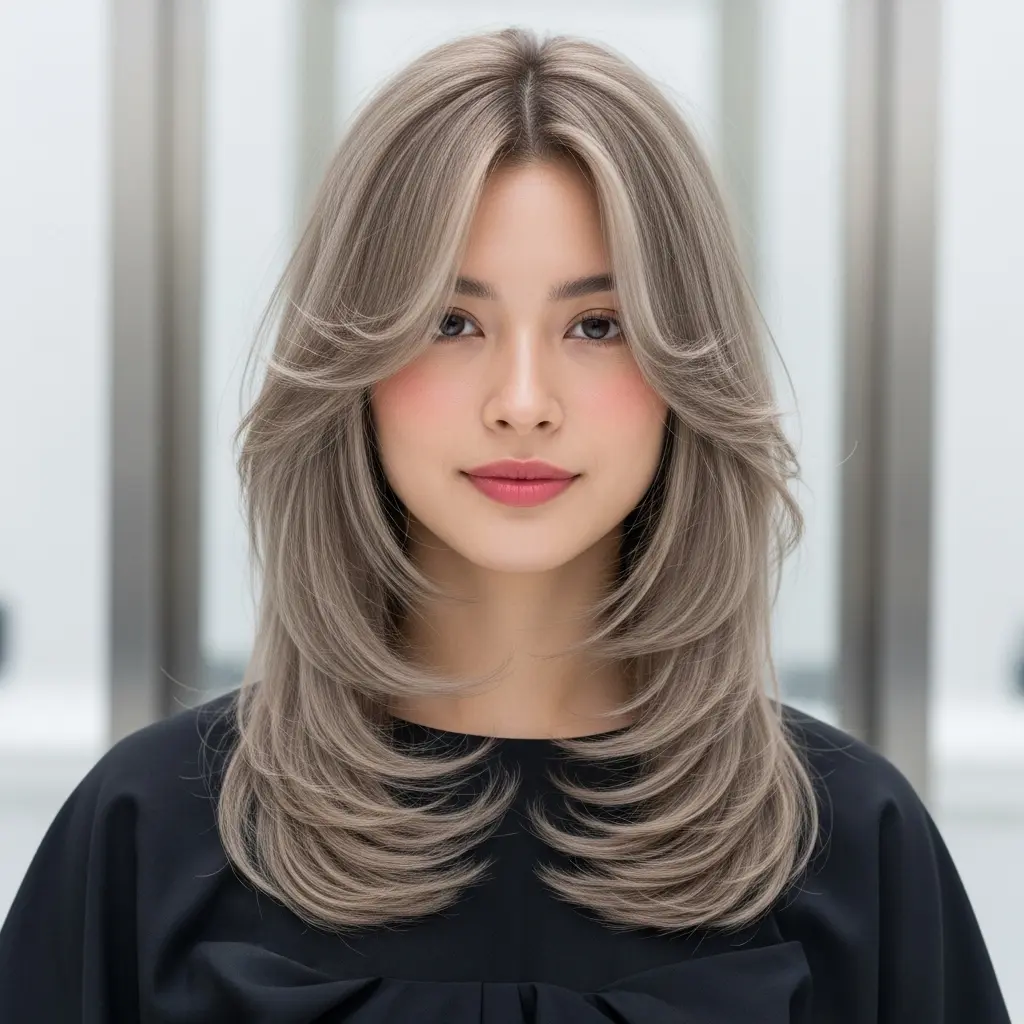 #2 Long Layered Blonde Hair with Soft Texture