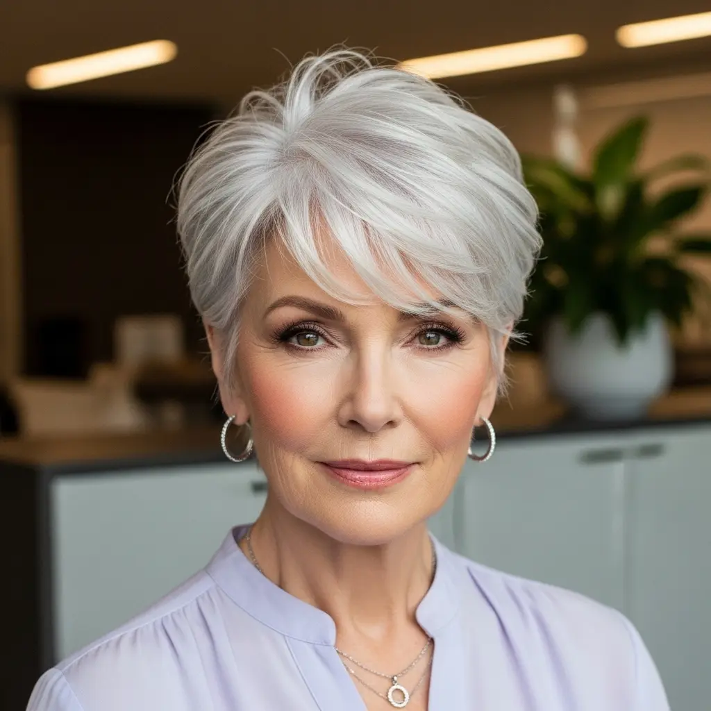 #5 Textured Pixie with Whimsical Bangs