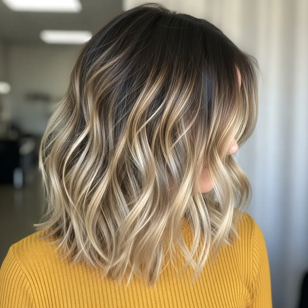 #8 Medium Hair With Tousled Waves