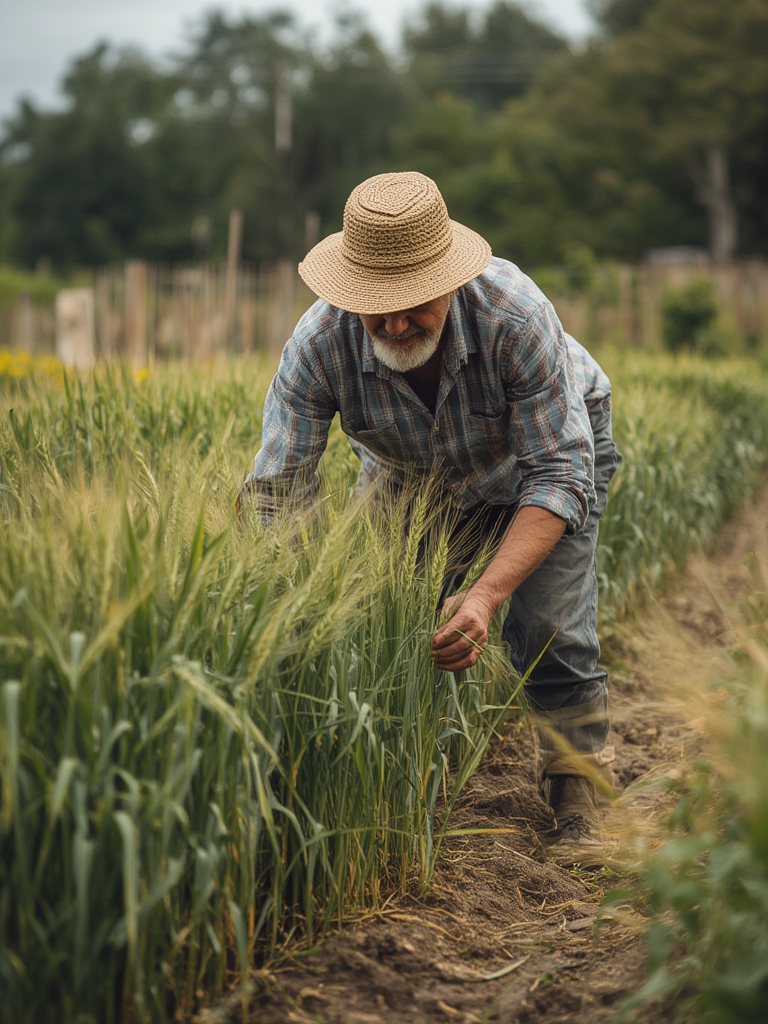 Growing Barley Process