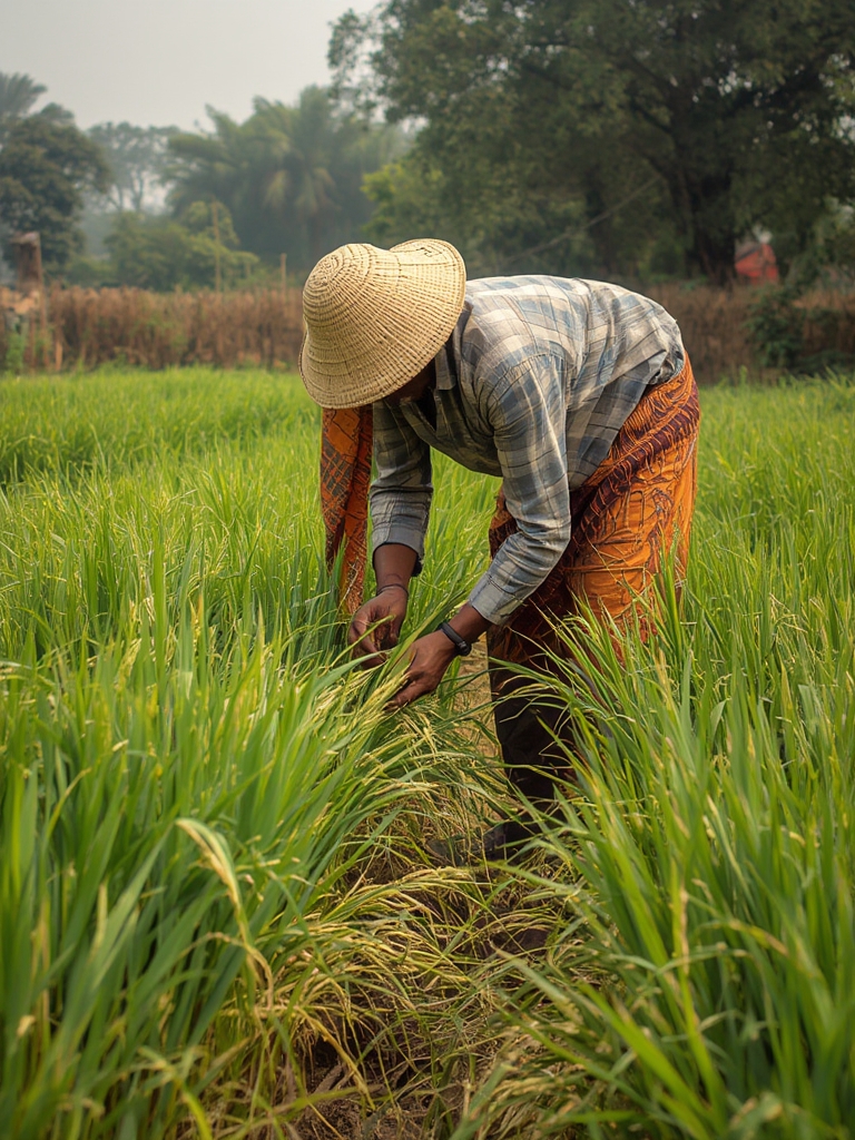 Basmati Rice Growing Steps