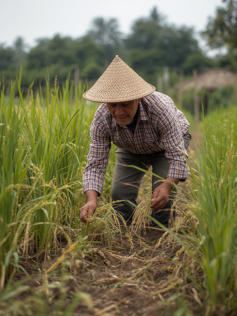Brown Rice Growing Stages