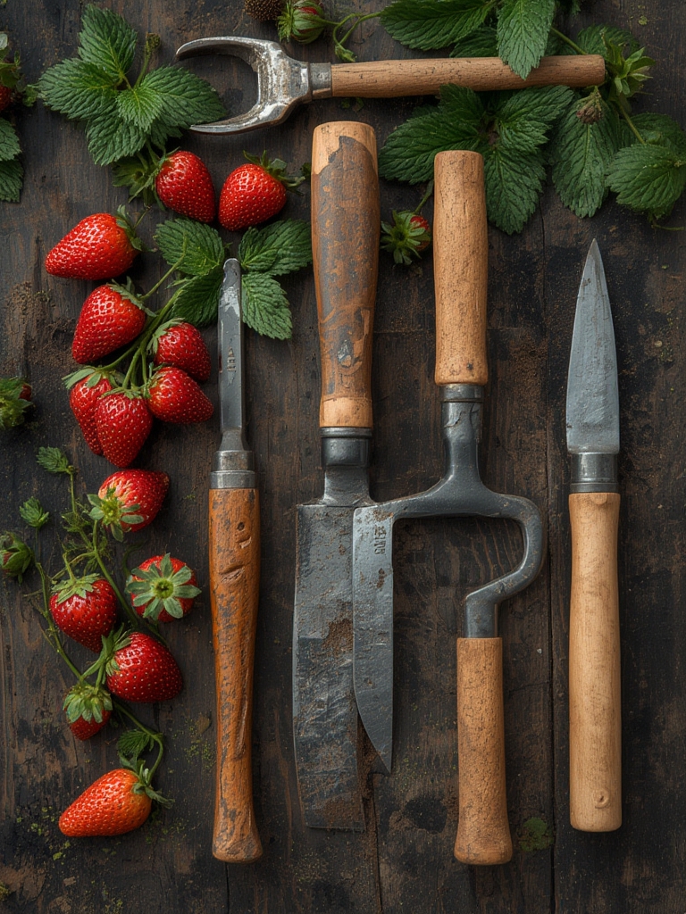 Strawberry plants and supplies
