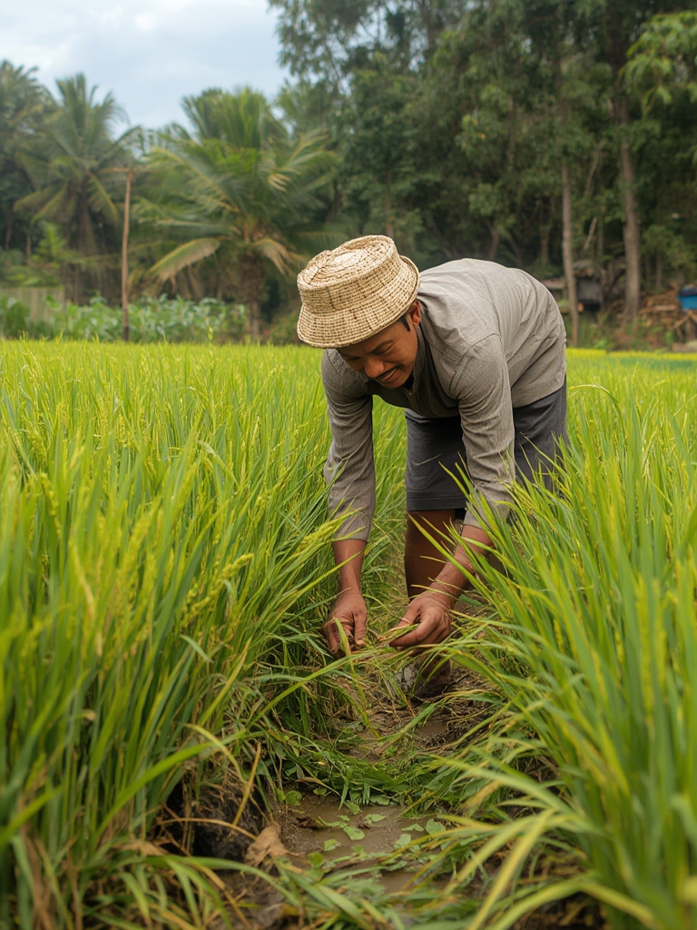 Rice Growing Process