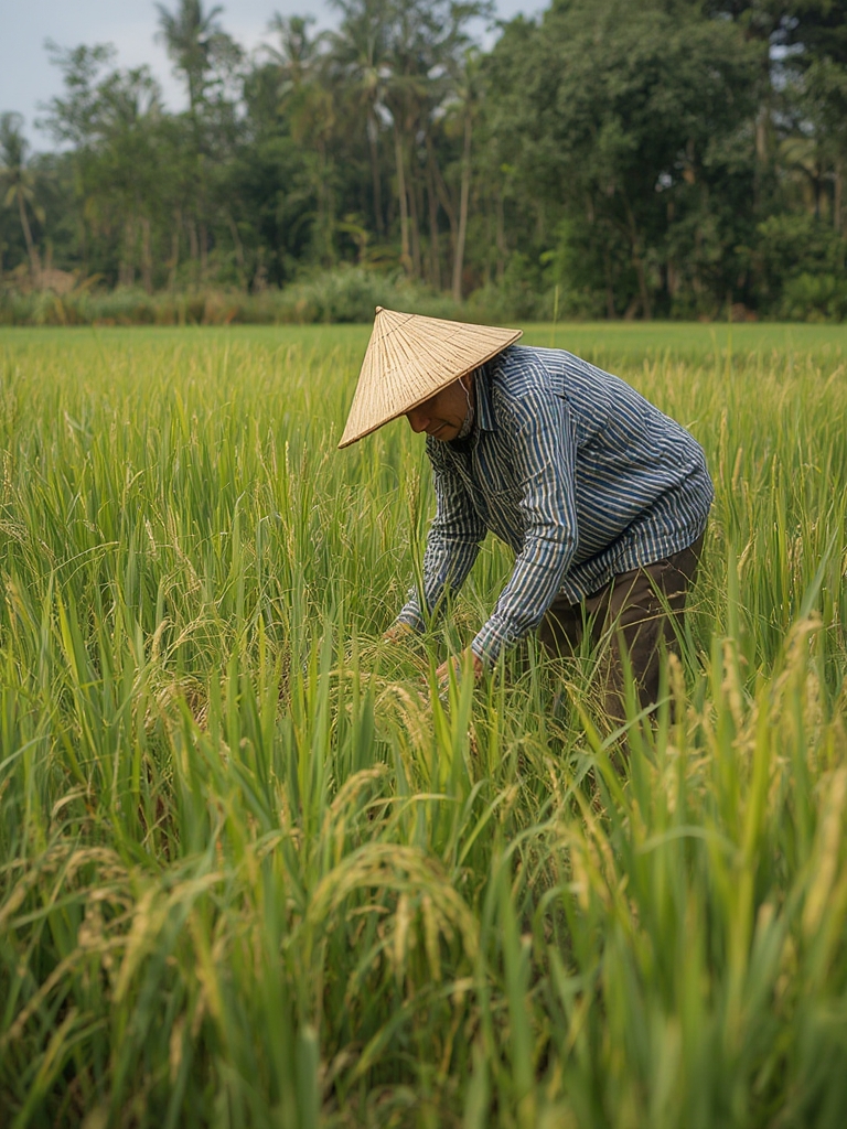 Wild Rice Growing Process