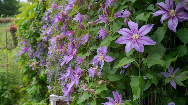 Clematis Vines planting
