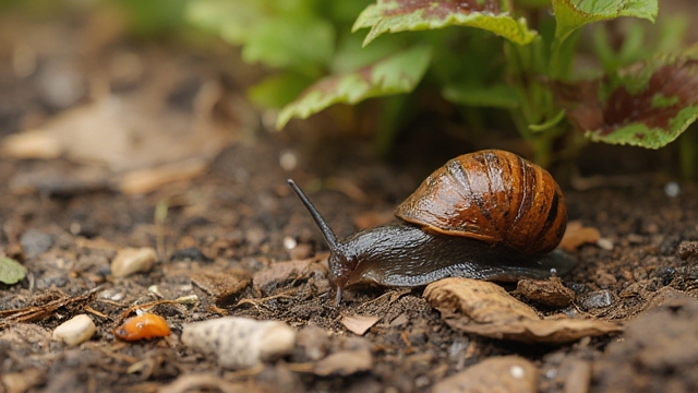 Stop slugs eating your flower pots